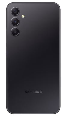 Samsung A54 - Dotted Case - Black device preview for Galaxy A54